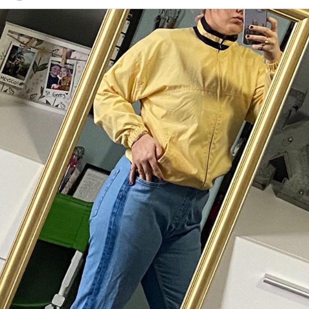 Yellow Retro Jacket
